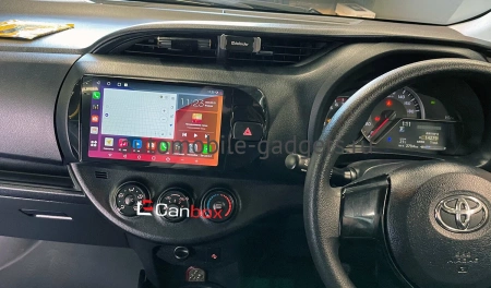 Штатная магнитола Canbox PRO-Line 2K 4250-9374 для Toyota Vitz 3 (XP130) 2014-2020 (Тип 1) на Android 13 (4G-SIM, 6/128, DSP, QLed)