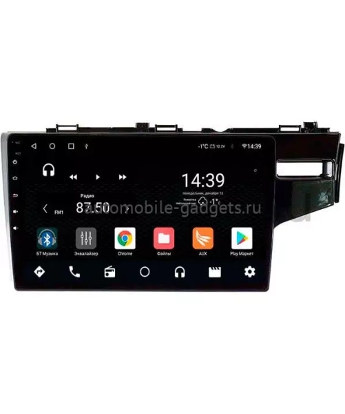 NaviPilot DROID10M штатная магнитола для Honda Fit, Jazz 2013+ правый руль на Android 10 с 4Gb, DSP, 4G