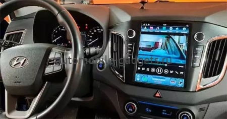 Carmedia FC-1105-32-DSP ("Тесла-стиль") Штатная магнитола для Hyundai Creta 2016+ на Android 9.0 с 4Гб, DSP
