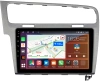 Штатная магнитола Volkswagen Golf 7 2012-2020 (серая) Canbox Logic-i3 5738-10-048 на Android 11 (4G-SIM, 6/128, DSP, 360, QLed)