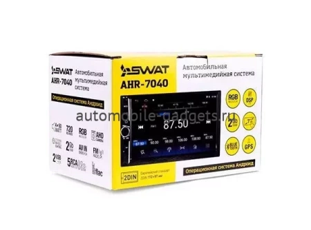 SWAT AHR-7040-11-250 Установочный комплект для MITSUBISHI Grandis 2003-2011 на Android 8.1 c 2 GB оперативной памяти и встроенным DSP процессором