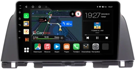 Штатная магнитола Kia Optima 4, K5 2 2015-2020 (для авто с оригинальным цветным экраном) Canbox M-Line 4543-10-647-1 на Android 10 (4G-SIM, 2/32, DSP, QLed)