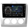 Штатная магнитола Ford Focus 2 2005-2011 (авто с кондиционером) Canbox H-Line 7803-9157 на Android 10 (4G-SIM, 4/64, DSP, IPS) С крутилками