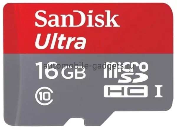 SANDISK MICROSDHC 16GB UHS-I ULTRA