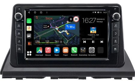 Штатная магнитола Honda Odyssey 5 2020-2024 (Тип 2, глянцевая) Canbox M-Line 7825-10-1133 на Android 10 (4G-SIM, 2/32, DSP, QLed) С крутилками