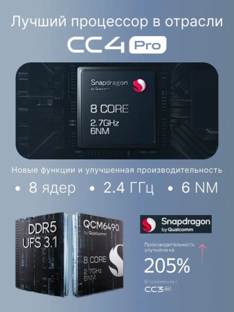 Штатное головное устройство Teyes CC4 Pro 2K 8/128 10.36 дюймов RM-10-1130 для Dodge Avenger, Caliber, Grand Caravan, Challenger, Charger, Durango, Journey, Magnum, Nitro, RAM 4 (черная) на Android 13 (4G-SIM, DSP, QLed, AI)
