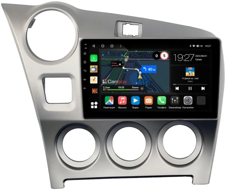 Штатная магнитола Toyota Matrix 2 (E140) 2008-2014 Canbox M-Line 4544-9-2291 на Android 10 (4G-SIM, 2/32, DSP, QLed)