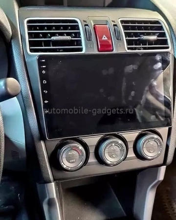 NaviPilot DROID10 ULTRA MAX 360 штатная магнитола для Subaru Forester IV, Impreza IV, XV (2011-2015) на Android 10 с 8Gb, DSP, 4G