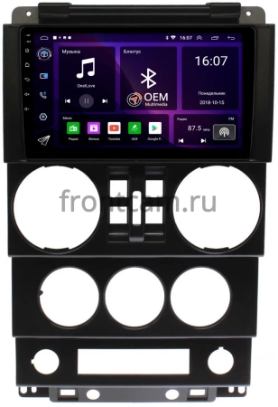 Jeep Wrangler 3 (JK) 2007-2010 (4 двери) Canbox GT9-023 2/32 Android 10 (IPS, DSP, CarPlay)