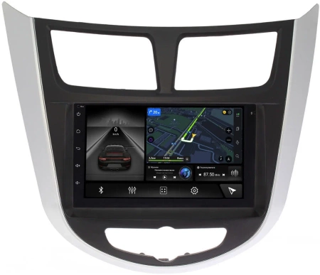 Hyundai Solaris, Accent 4 2010-2019 Canbox H-Line 4479-RP-HDSL-19 на Android 10 (4G-SIM, 8/128, DSP, QLed)