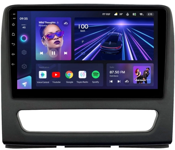 Штатное головное устройство Teyes CC3L WIFI 2/32 9 дюймов RM-9-0380 для МАЗ 281, 3650 2019-2024 на Android 8.1 (DSP, IPS, AHD)