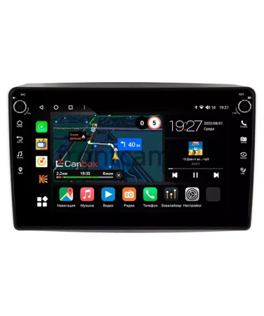 Штатная магнитола Chevrolet Epica 2006-2012 (взамен верхнего бардачка) Canbox M-Line 7801-9-1336 Android 10 (4G-SIM, 2/32, DSP, IPS) С крутилками