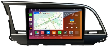 Штатная магнитола Hyundai Elantra 6 (AD) 2015-2019 (для авто без камеры) Canbox H-Line 2K 4180-9025 на Android 10 (4G-SIM, 4/32, DSP, QLed)