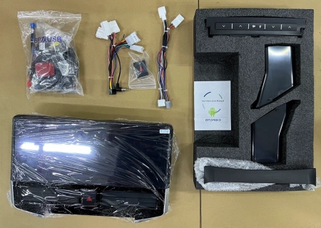 Carmedia HP-T1502 монитор 15" для Toyota Land Cruiser 200 2016-2021 (поддержка JBL и камер 360) на Android 12, 6/128Гб, DSP, 4G