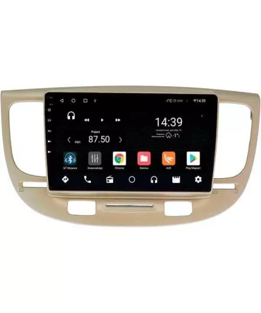 NaviPilot DROID10 ULTRA MAX штатная магнитола для Kia Rio 2005-2011 на Android 10 с 8Gb, DSP, 4G