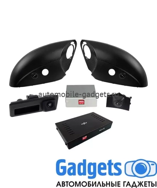 Система кругового обзора Gazer CKR4413-8R для Audi Q5 (8R), 2013-2014 гг.