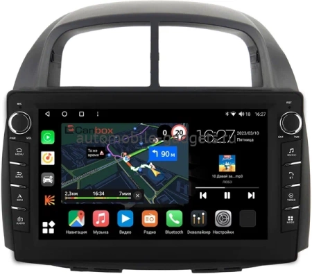 Daihatsu Boon, Sirion 2 (M3) 2004-2010 Canbox M-Line 7835-1075 на Android 10 (4G-SIM, 2/32, DSP, QLed) С крутилками