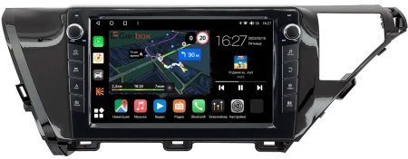 Toyota Camry XV70 2017-2021 (для авто без камеры, левый руль) Canbox M-Line 7825-1053 на Android 10 (4G-SIM, 2/32, DSP, QLed) С крутилками