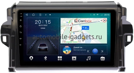 Toyota Fortuner 2 2015-2024 Canbox L-Line 4296-9106 на Android 10 (4G-SIM, 6/128, TS18, DSP, QLed)