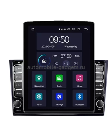 Carmedia OL-1582-12-D ("Тесла-стиль") магнитола для Mazda CX-9 (2007-2015) на Android 10 с 4Гб и DSP
