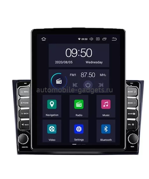 Carmedia OL-1582-12-D ("Тесла-стиль") магнитола для Mazda CX-9 (2007-2015) на Android 10 с 4Гб и DSP