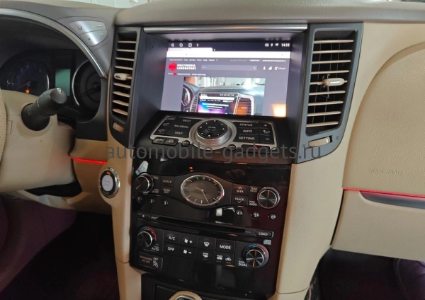 Infiniti FX35, FX37, FX30d, FX50 (S51) 2008-2013, QX70 (S51) 2013-2017 (Тип A, для авто без кнопок TEL и APPS) OEM RK9-1720 Android 10 (CarPlay, AHD, 1/32)