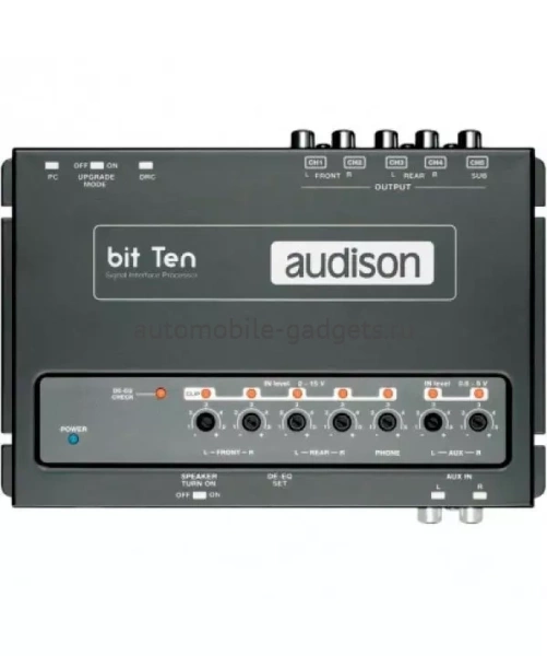 Процессор обработки аудиосигнала Audison Bit Ten Процессор обработки аудиосигнала Audison Bit Ten