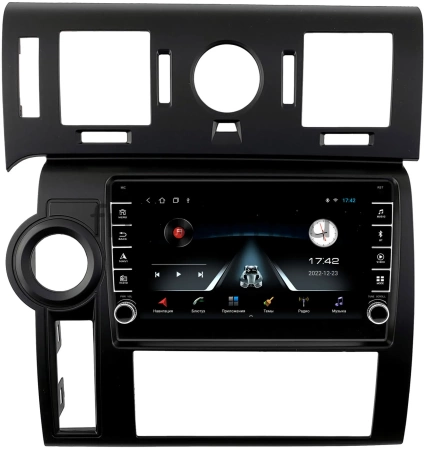 Hummer H2 2007-2009 (черная) Canbox BGT9-1396 2/32 Android 10 (IPS, DSP, CarPlay)
