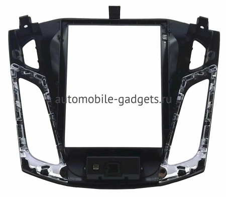 Штатное головное устройство Ford Focus 3 2011-2019 (Тип 1) Canbox H-Line (Tesla style) 9.7 дюймов 4/32 5621-1312-45 на Android 10 (4G-SIM, DSP, QLed)