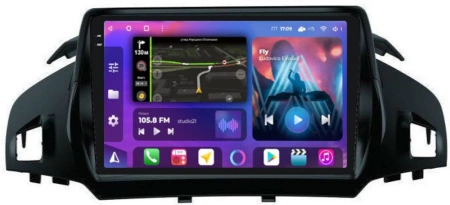 FarCar S500 Super HD (XXL362M) штатная магнитола для Ford Kuga 2013+ на Android 14 c 8GB, DSP, 4G