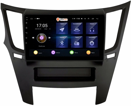 Штатная магнитола Subaru Legacy 5, Outback 4 2009-2014 (черная, левый руль) OEM RK9-0087 на Android 10 (CarPlay, AHD, 1/32)