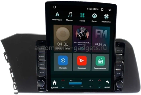 Hyundai Elantra 7 (CN7), Avante 7 2020-2024 Canbox H-Line 5611-9-1063 на Android 10 (4G-SIM, 4/32, DSP, QLed, Tesla)