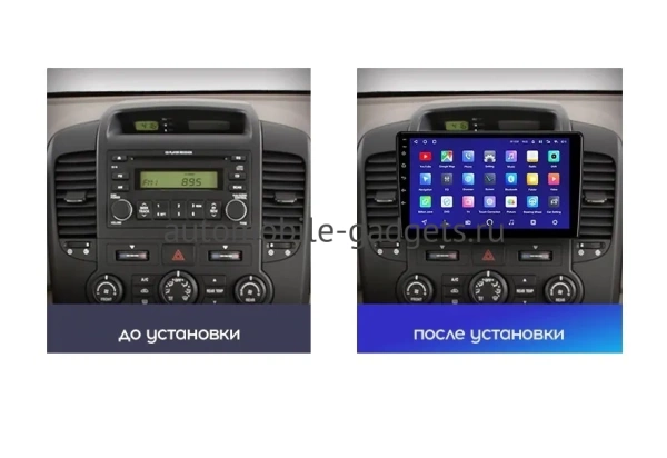 Kia Carnival 2 2006-2014 Canbox L-Line 4169-9-1004 на Android 10 (4G-SIM, 2/32, TS18, DSP, QLed)