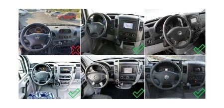 Штатная магнитола Volkswagen Crafter 2006-2016 (матовая) Canbox Logic-i3 2K 5723-9-0581 на Android 11 (4G-SIM, 4/64, DSP, 360, QLed)