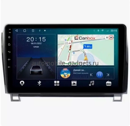 Штатная магнитола Toyota Sequoia 2, Tundra 2 2007-2022 Canbox L-Line 4170-1062 на Android 10 (4G-SIM, 2/32, TS18, DSP, QLed) (без усилителя JBL)