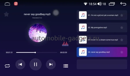 Parafar PF002RNU Универсальная магнитола 2Din 178*100 на Android 13 с 8GB, DSP, 4G