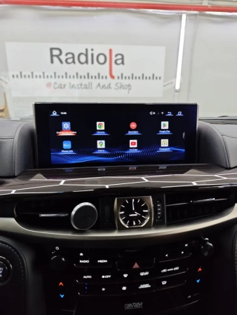 Radiola RDL-LEX-LX16 монитор 12.3" для Lexus LX570 2016+ и LX450d на Android 13, 8/128GB, CarPlay, 4G