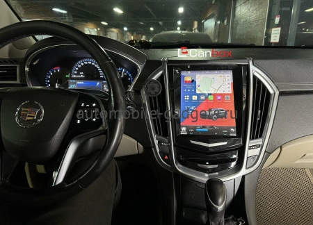 Штатное головное устройство Cadillac Escalade 4, CTS 3, XT5, SRX 2, ATS, XTS 2012-2019 Canbox PRO-Line (Tesla style) 9.7 дюймов 12/256 7884-1312-86 на Android 13 (4G-SIM, DSP, QLed)