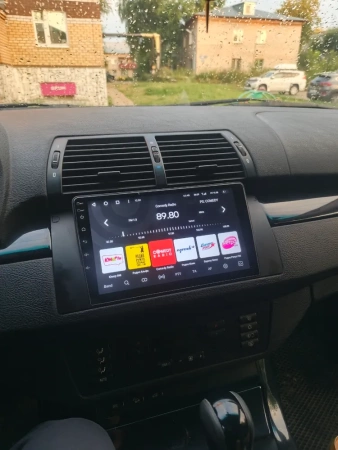 Carmedia OL-9957-RV штатная магнитола для BMW X5 (E53), 5 (E39) 7-я (Е38) (поддержка усилителя без доп. проводов) на Android 13 c 12GB, DSP, 4G