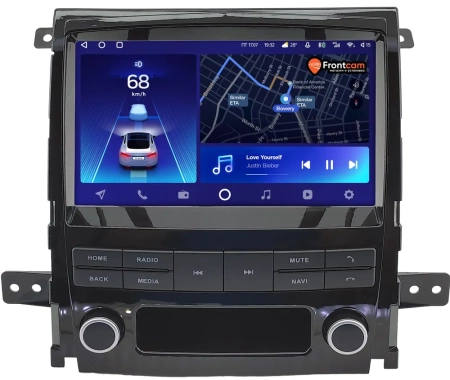 Штатное головное устройство Teyes CC2 PLUS 4/32 9 дюймов RM-9-0246 для Cadillac SLS, STS 2007-2011 (глянцевая, can OD) на Android 10 (4G-SIM, DSP, QLed)