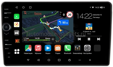 Opel Agila 2008-2014 Canbox M-Line 7840-9-370 на Android 10 (4G-SIM, 2/32, DSP, QLed)