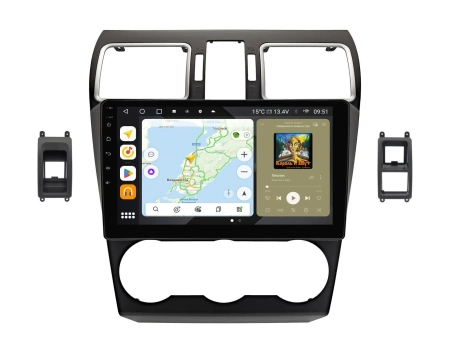 Штатная магнитола Subaru XV, Impreza 2014 - 2016, Forester 2015-2019 Wide Media MT9343QT-2/32 Тип2