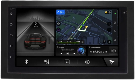 Магнитола в штатное место 2 din Kia Carens 2 2006-2012 Teyes CC2 PLUS 4/32 7 дюймов RP-11-074-296 на Android 10 (4G-SIM, DSP)