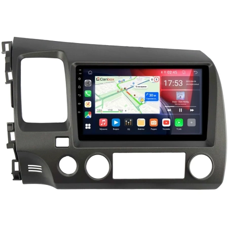 Honda Civic 8 4D 2005-2012 (левый руль, седан) Canbox RS9-1061 1.5/32 Android 10 (IPS, DSP, CarPlay)