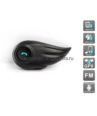 Мотогарнитура на шлем F1 с Bluetooth 3.0