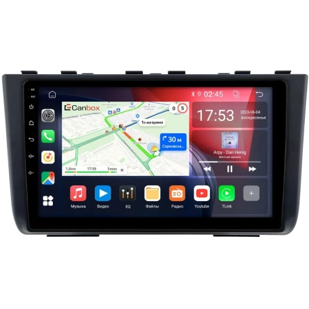Штатная магнитола Hyundai Creta 2 2021-2024 (черная, матовая) Canbox GT10-2526 2/32 на Android 10 (IPS, DSP, CarPlay)