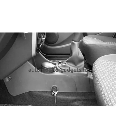 Блокиратор КПП для RENAULT DUSTER (2015+) М6 R-вперед - Гарант Консул 33021/1.L