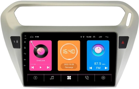 Штатная магнитола Peugeot 301 2012-2024 OEM RK9-9118 Android 10 (CarPlay, AHD, 1/32)