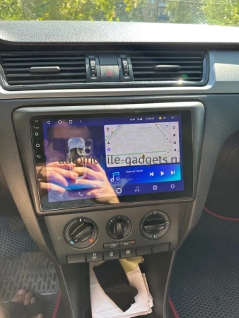 Штатная магнитола Canbox Logic-i3 5737-9417 для Skoda Rapid 2012-2020 на Android 11 (4G-SIM, 6/128, DSP, 360, QLed)