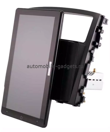 Carmedia OL-9566-RL/X (вертикально-поворотный экран) магнитола для Mitsubishi Pajero IV (2006+) на Android 10 с 4Гб, DSP